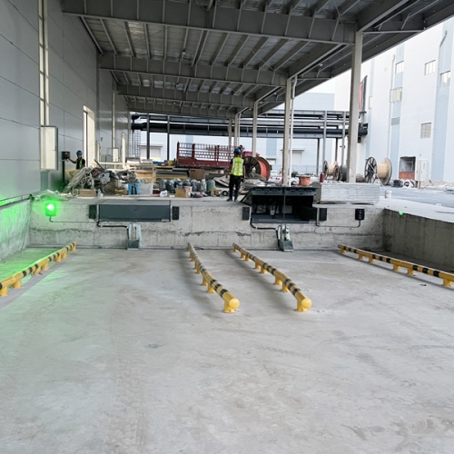 立体库翻板式卸货平台：物流效率升级的核心引擎