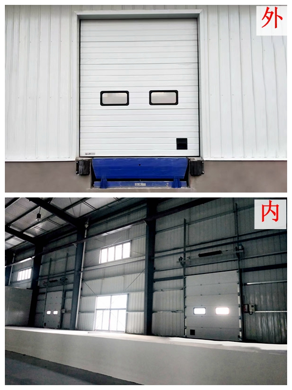 完成装卸货平台安装的内外照片 完成装卸货平台安装的内外照片