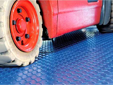 装卸货平台蓝色面板 装卸货平台蓝色面板